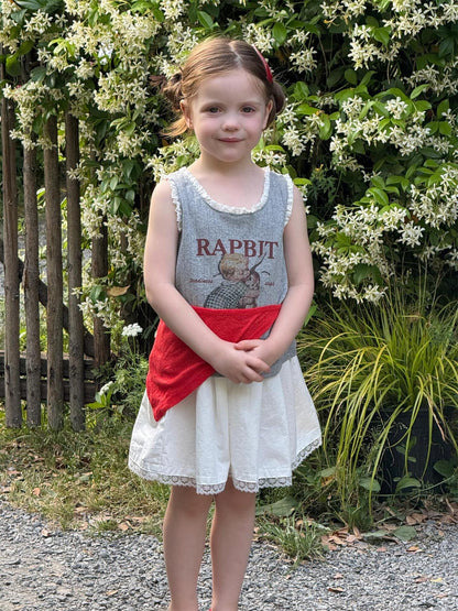 タンクトップ・キャミソール・ノースリーブトップス レースフリルプリントタンクトップ【mh0009868】