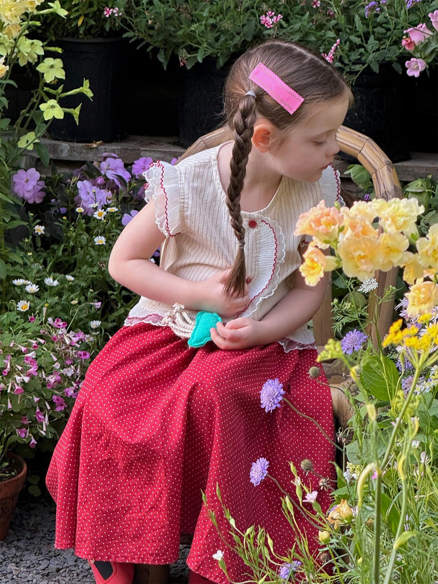 半袖シャツ・ブラウス ストライプフリルバタフライスリーブブラウス【mh0009881】