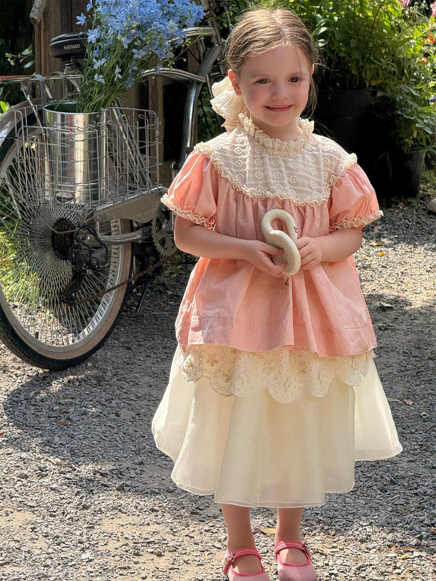 スカート レースメッシュプリンセススカート【mh0009882】