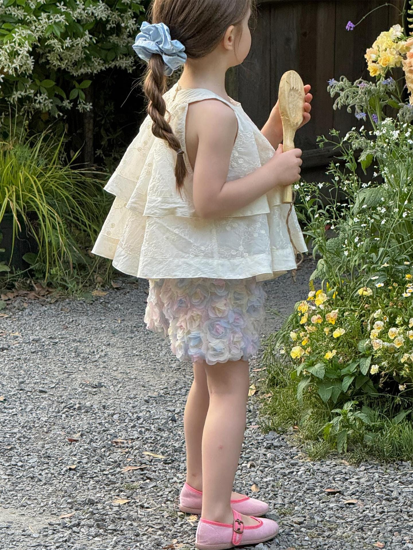 ハーフパンツ・ショートパンツ レインボーローズメッシュショートパンツ【mh0009893】