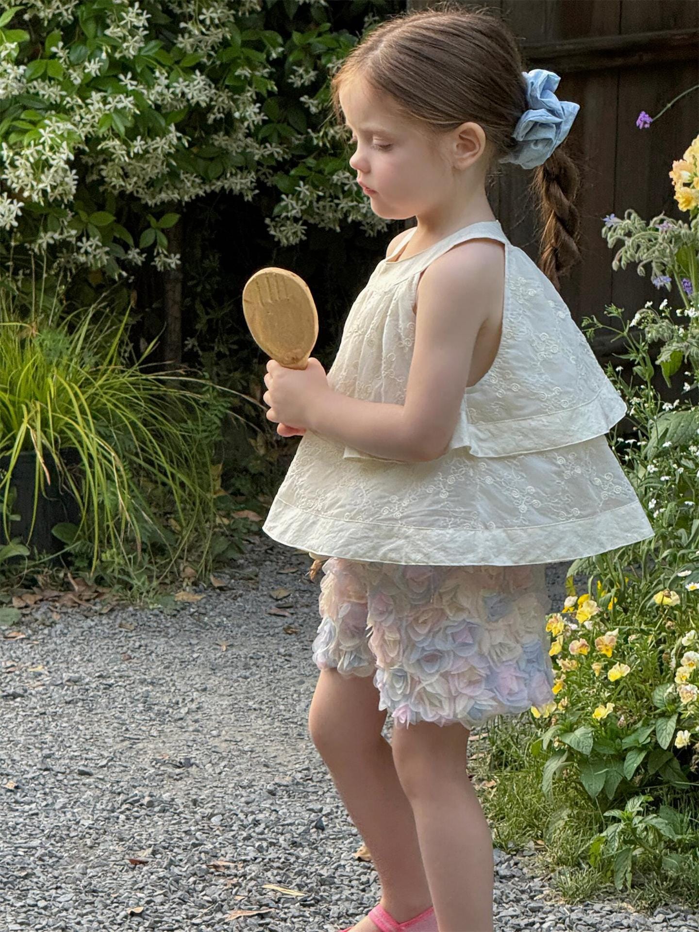 ハーフパンツ・ショートパンツ レインボーローズメッシュショートパンツ【mh0009893】