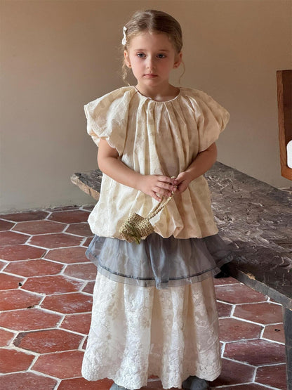 スカート 刺繍レースガーリースカート【mh0010240】