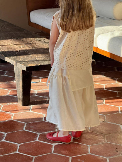 タンクトップ・キャミソール・ノースリーブトップス 花柄プリントノースリーブブラウス【mh0010244】