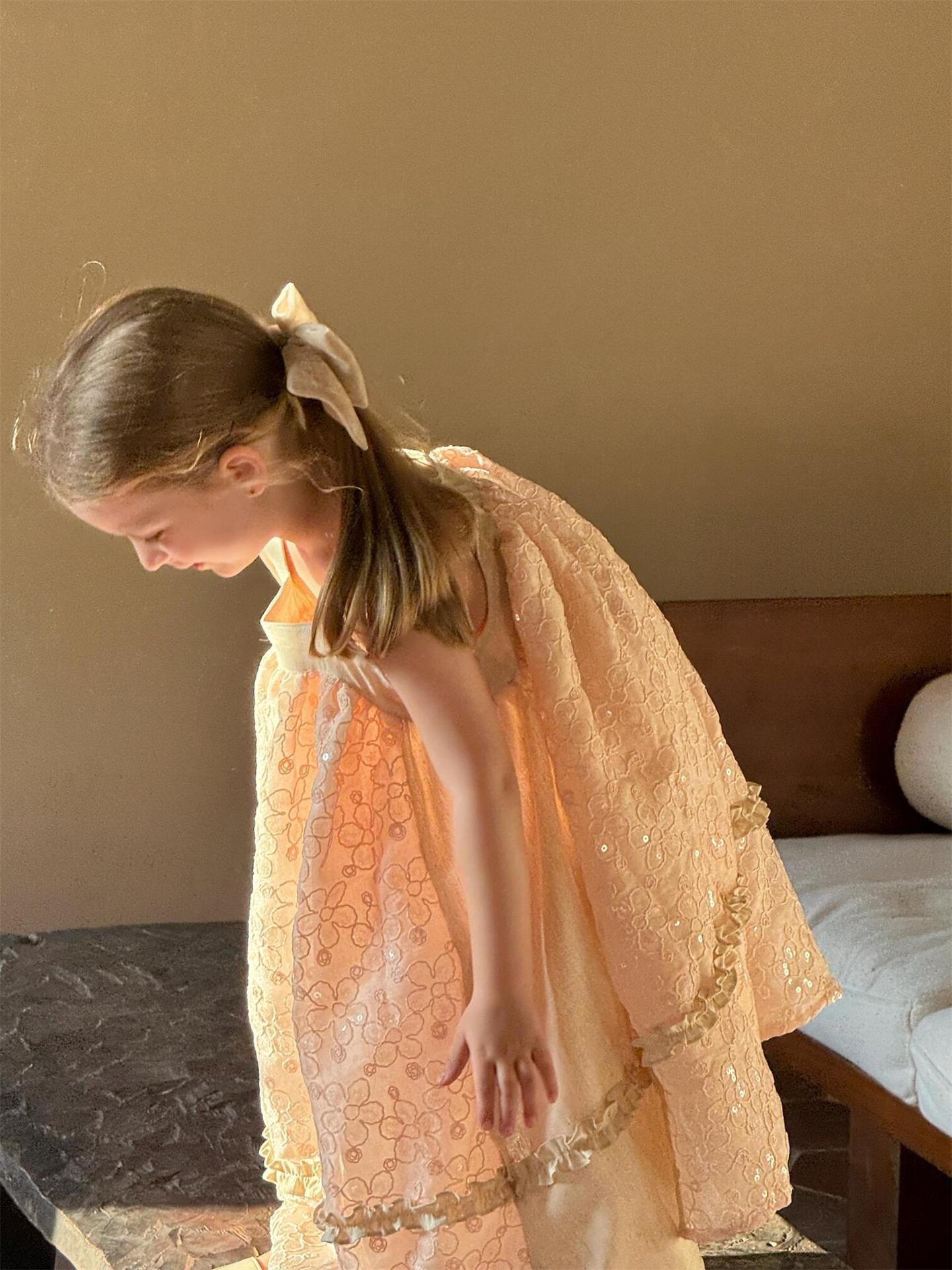 ノースリーブワンピース 刺繍レーススパンコールスクエアネックノースリーブワンピース【mh0010247】