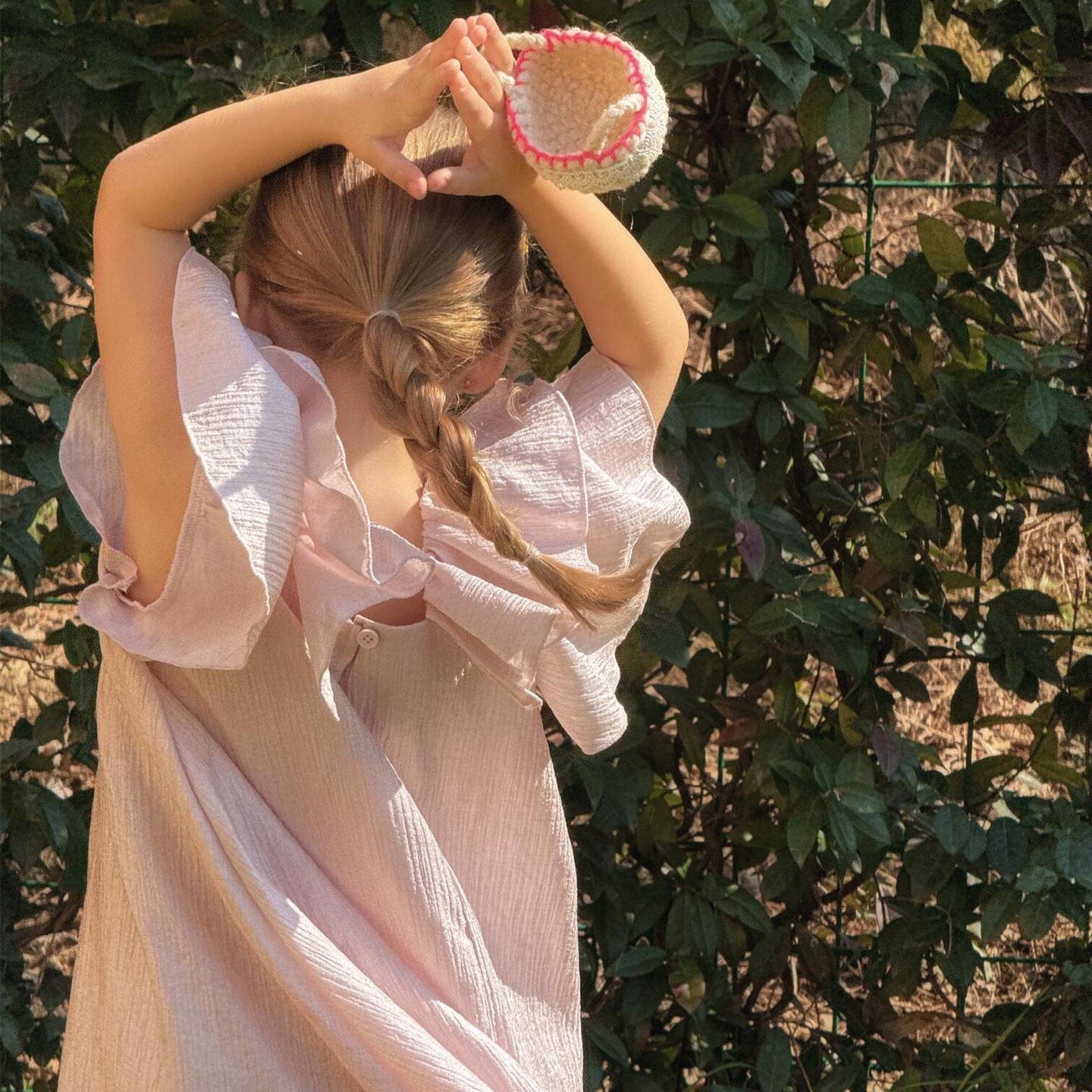 半袖ワンピース ダブルフライングスリーブドレスワンピース【mh0010248】