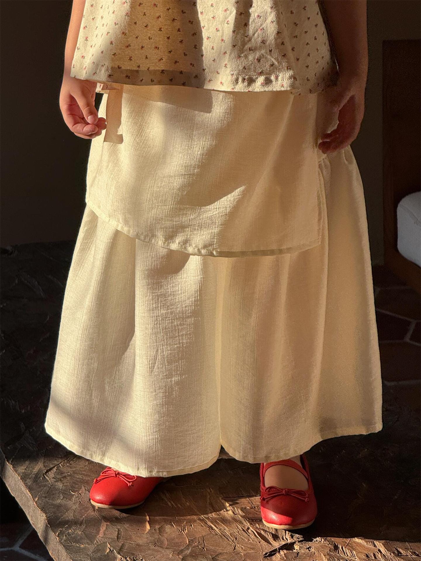 ロングパンツ・スウェットパンツ エプロンドッキングワイドフレアパンツ【mh0010266】