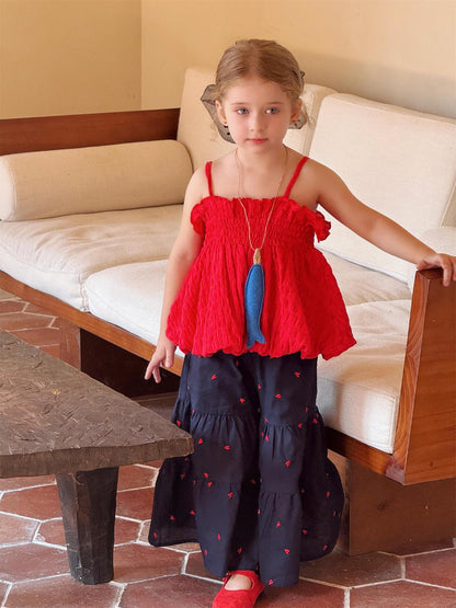 タンクトップ・キャミソール・ノースリーブトップス シャーリングキャミソールバルーントップス【mh0010268】