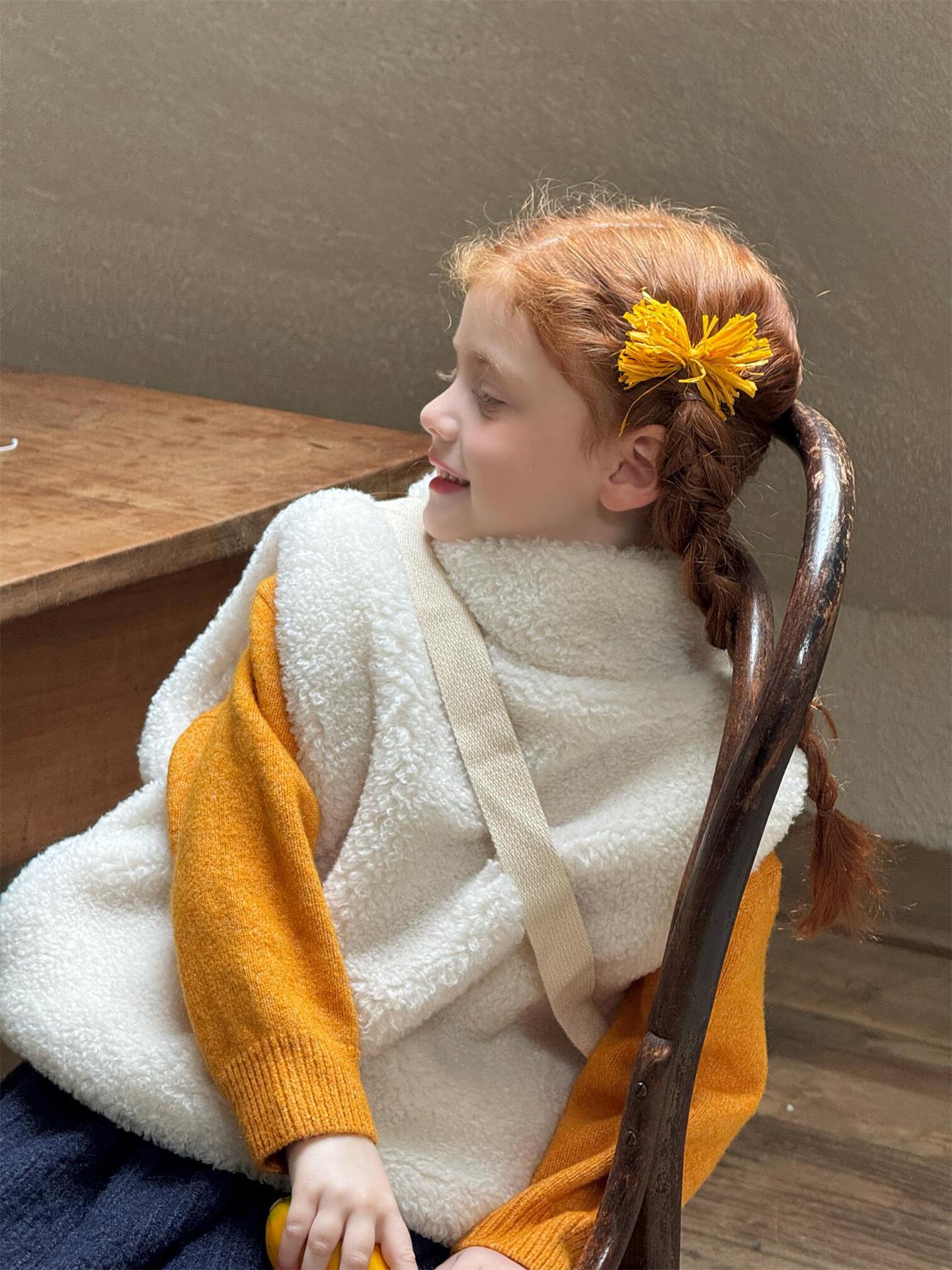 ベスト ボトルネックベスト ボア素材 ハイネック フード付き アウター 重ね着【mh0011734】