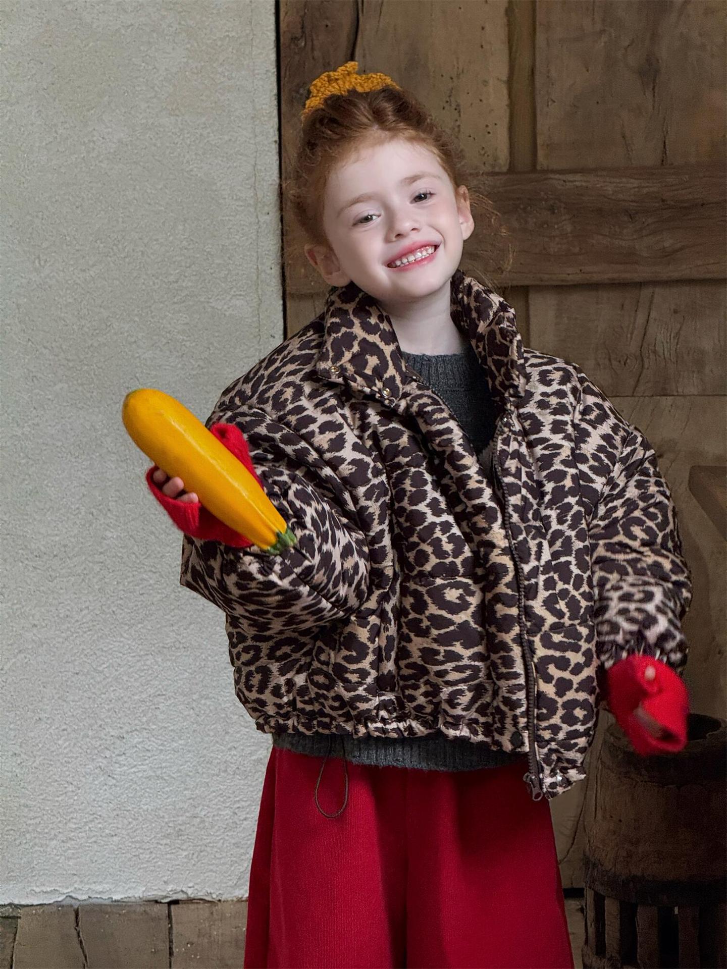 ショートコート・ジャケット・ジャンパー レオパードブルゾン バッファージャケット ショート丈コート【mh0011739】