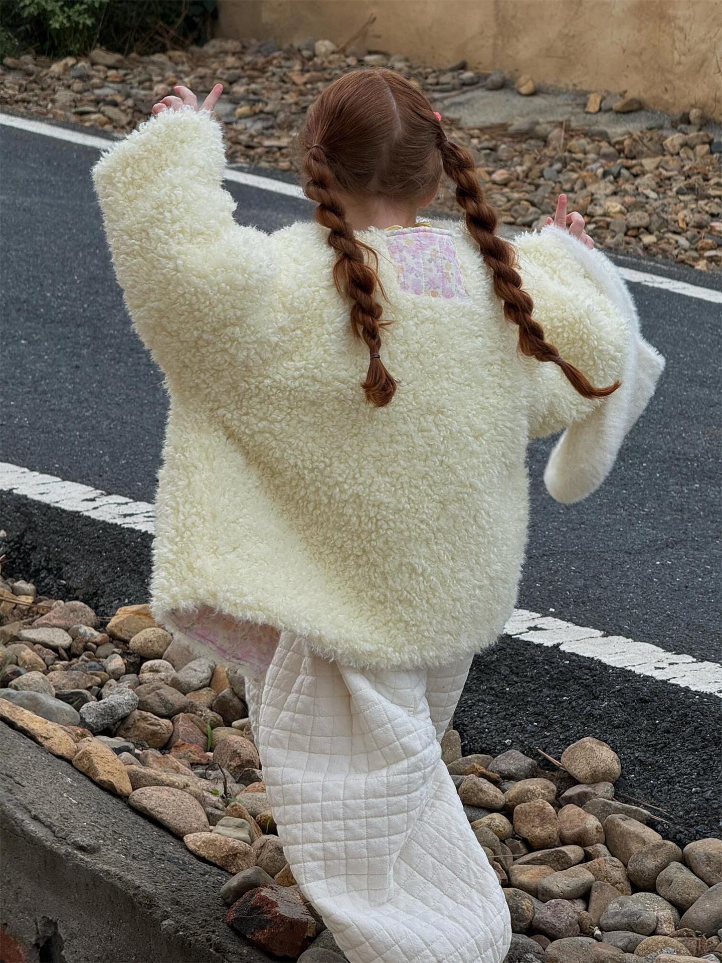 ショートコート・ジャケット・ジャンパー ボアブルゾン アウター もこもこ リバーシブル ブルゾン 花柄 中綿ジャケット【mh0011743】