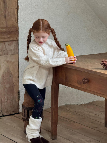 ニット・セーター ボトルネックセーター ざっくり ハイネック シンプルプルオーバー【mh0011749】