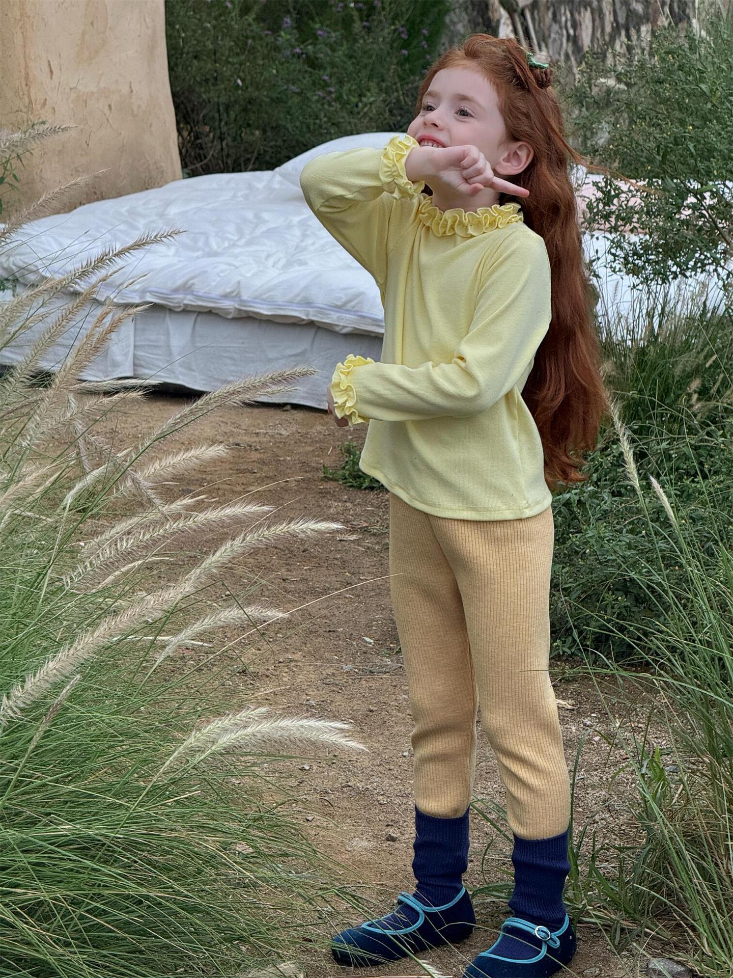 レギンスパンツ リブレギンスパンツ 厚手 シンプル ベーシック【mh0011760】