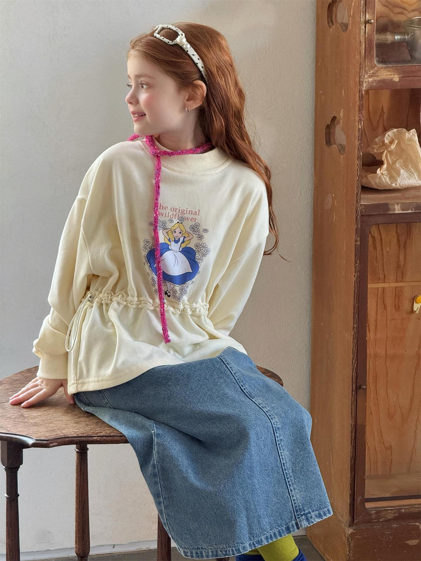 スカート Retro Casual Denim Skirt レトロ デニムスカート【mh0012216】