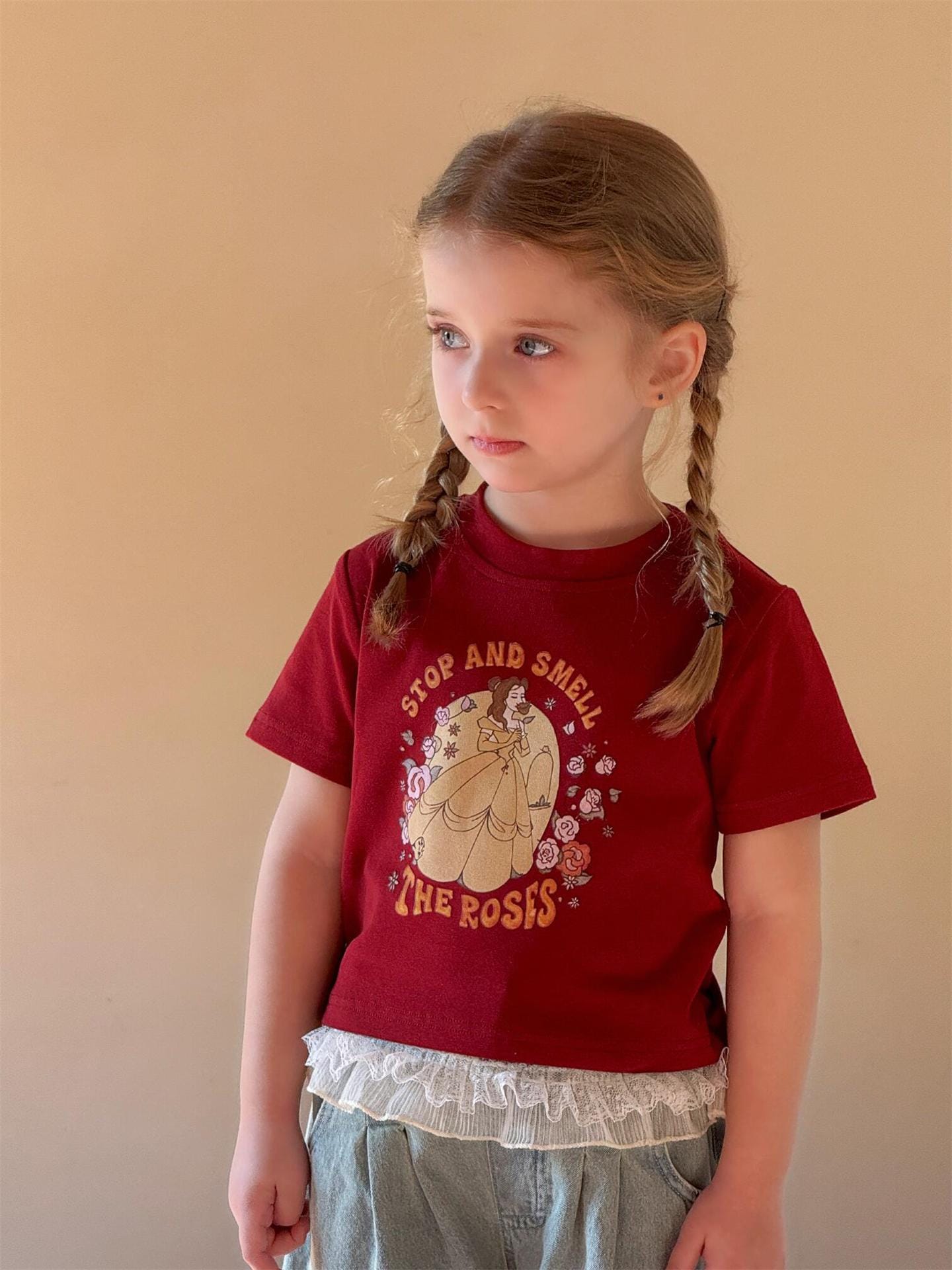 半袖Tシャツ プリンセスプリント半袖Tシャツ【mh0010238】