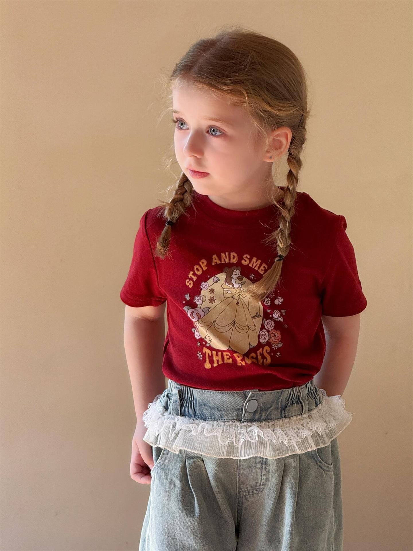 半袖Tシャツ プリンセスプリント半袖Tシャツ【mh0010238】