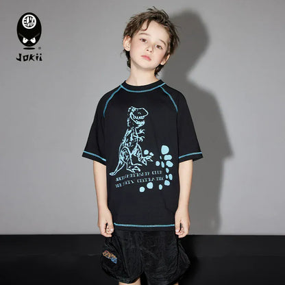 半袖セットアップ Dinosaur Fossil 2-piece Set【mh0009520】