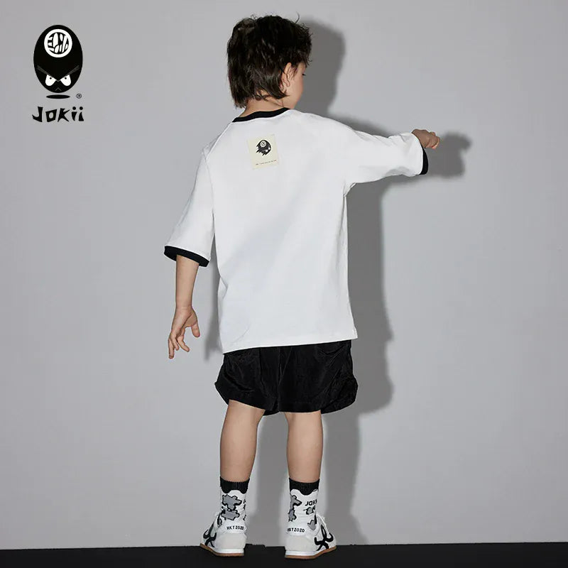 半袖セットアップ Dinosaur Fossil Set T-shirts and shorts【mh0009521】