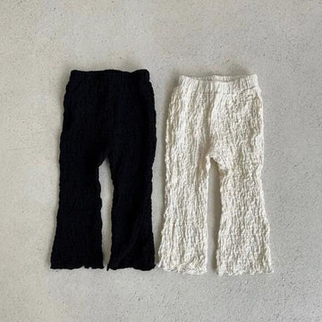 Kids Pleated Knit Pants キッズ プリーツニットパンツ【mh0004903】 DBKids ロングパンツ・スウェットパンツ