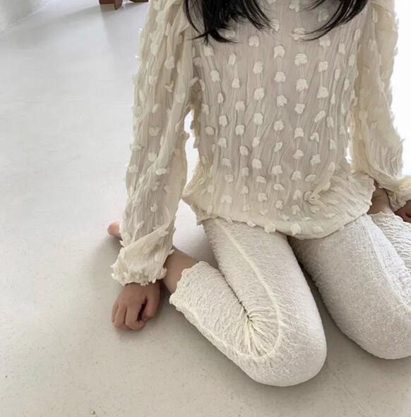 Kids Pleated Knit Pants キッズ プリーツニットパンツ【mh0004903】 DBKids ロングパンツ・スウェットパンツ