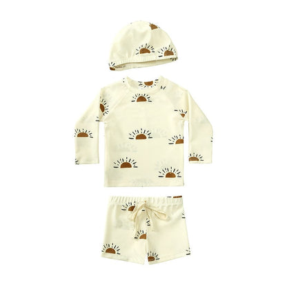 ベビー用水着 color 5 / 80cm キッズ ボーイズ 水着 セット ラッシュガード セパレート スイムウェア【mh0000673】