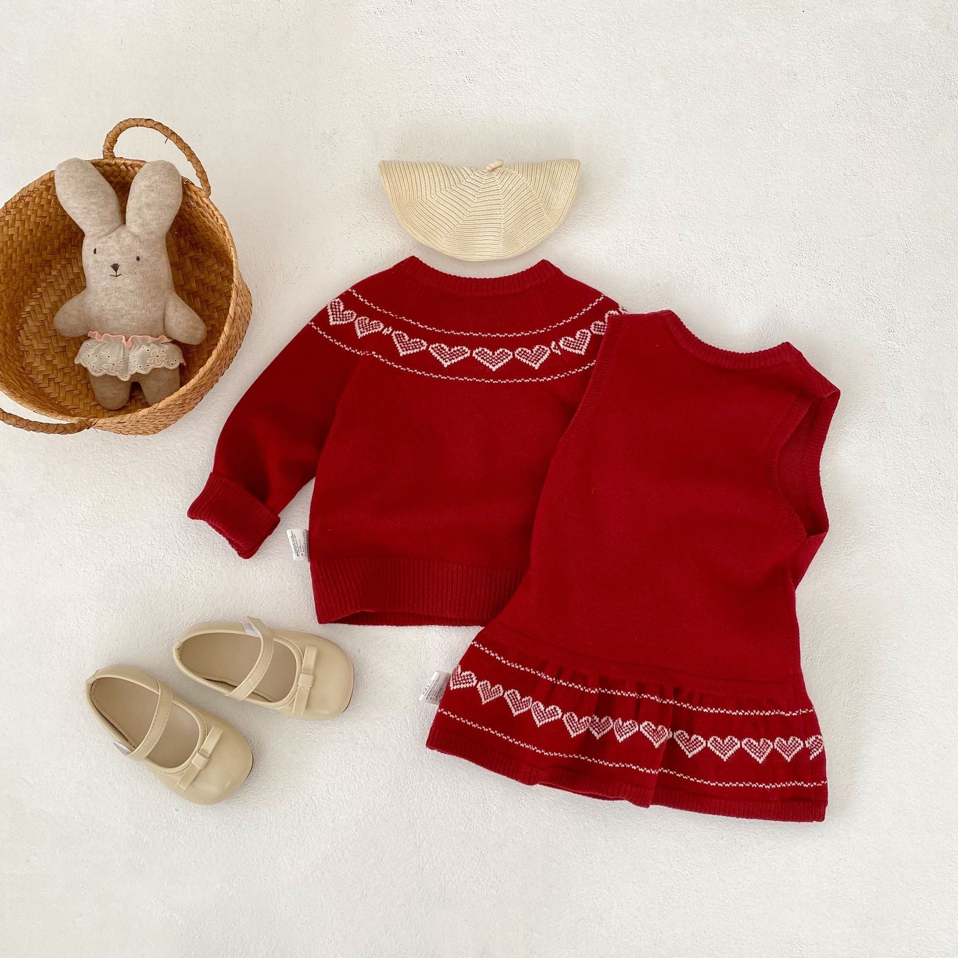 Knit Jacket & Skirt Set ニット ジャケット スカート セット【mh0012401】 Engepapa