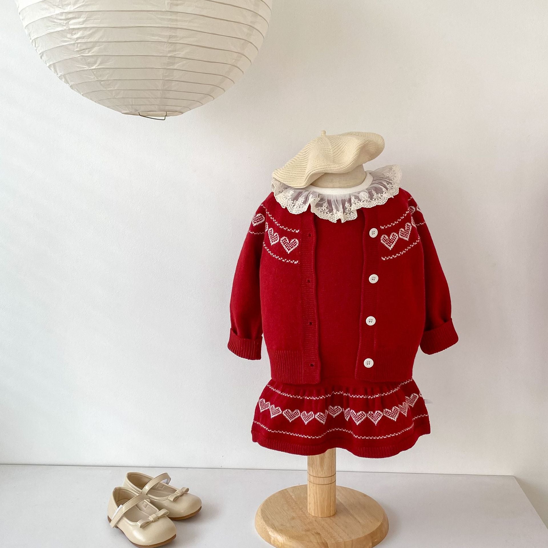 Knit Jacket & Skirt Set ニット ジャケット スカート セット【mh0012401】 Engepapa