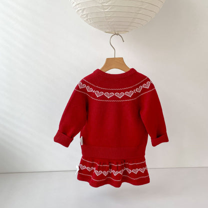 Knit Jacket & Skirt Set ニット ジャケット スカート セット【mh0012401】 Engepapa