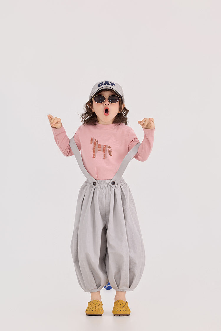 Korean Style Cropped Bloomers サルエル クロップドパンツ【mh0012384】 HEY BOOBII