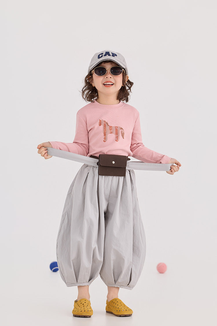 Korean Style Cropped Bloomers サルエル クロップドパンツ【mh0012384】 HEY BOOBII