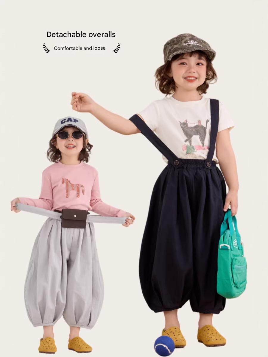 Korean Style Cropped Bloomers サルエル クロップドパンツ【mh0012384】 HEY BOOBII
