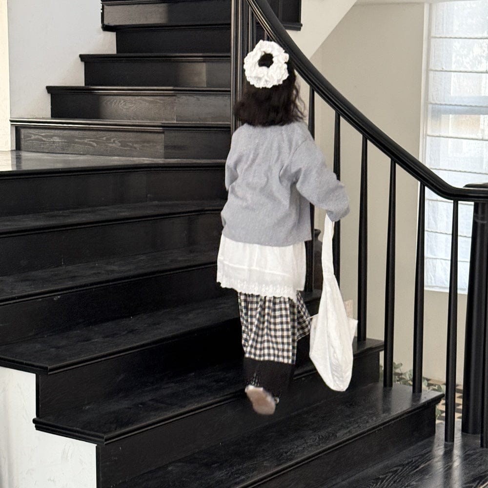 長袖セットアップ プリントアンサンブル/パッチワークルーズスカート【mh0009691】