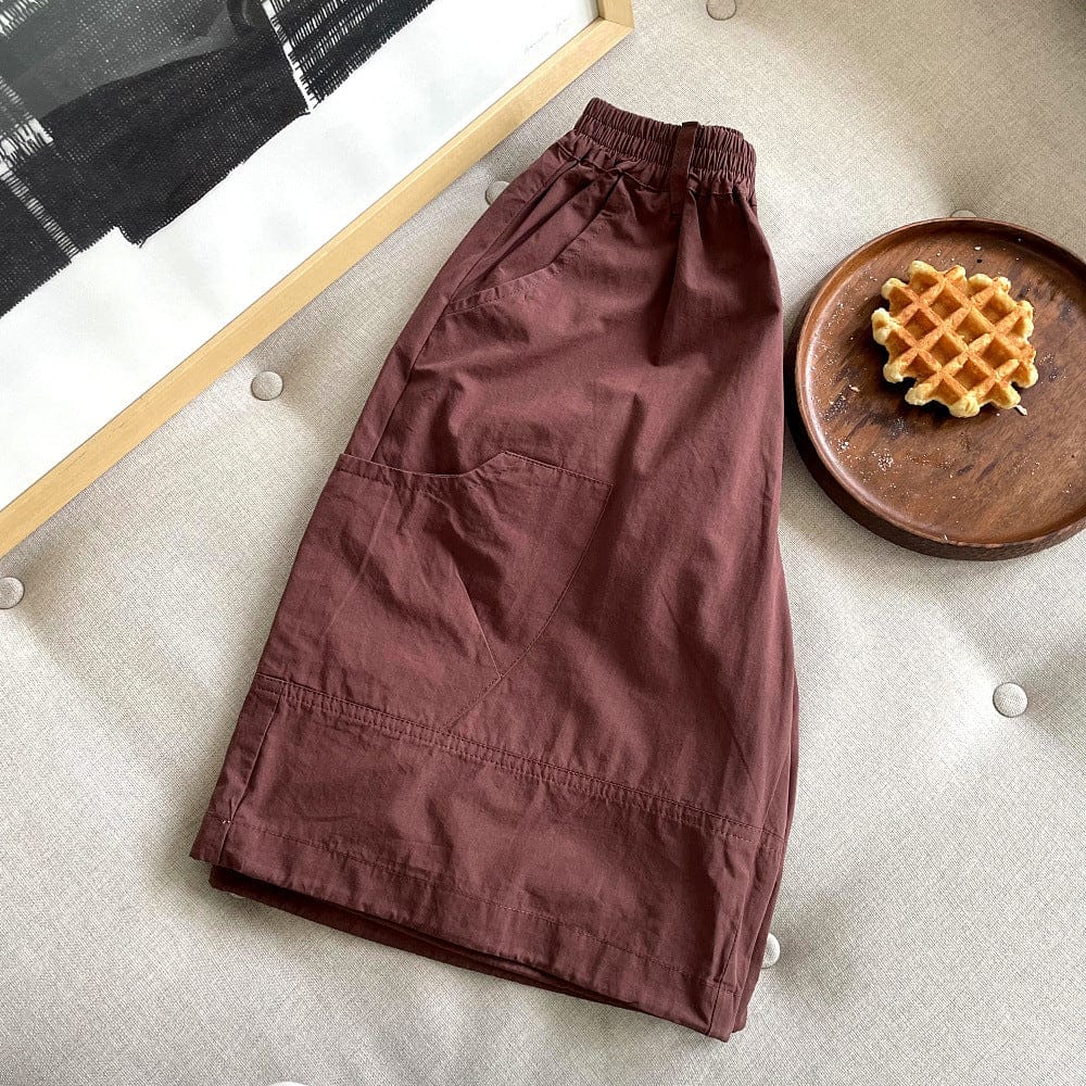 ロングパンツ・スウェットパンツ ワイドルーズクロップドパンツガウチョパンツ【mh0010067】