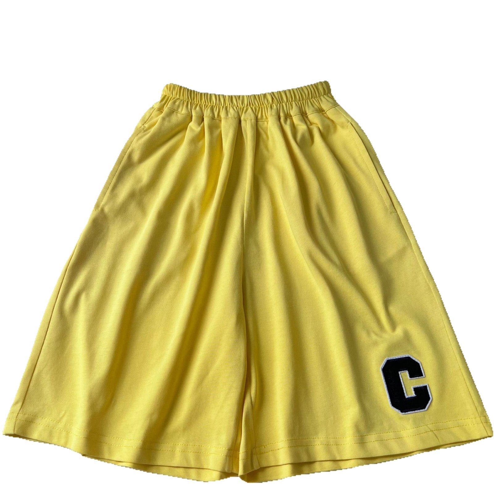 ロングパンツ・スウェットパンツ レターロゴアップリケワイドルーズクロップドパンツ【mh0010069】