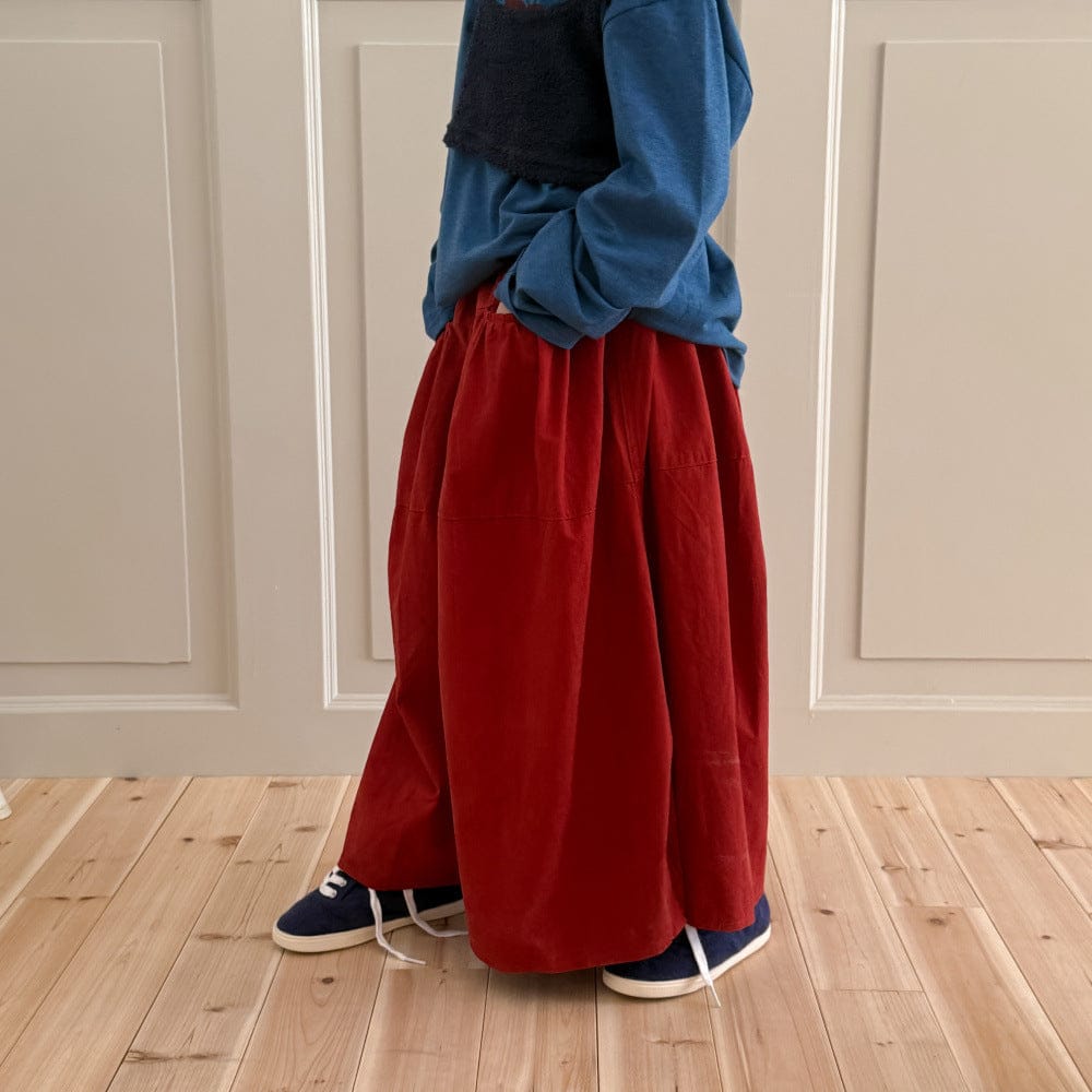 ロングパンツ・スウェットパンツ ゆったりワイドレッグパンツ 無地カジュアルロングパンツ【mh0010780】