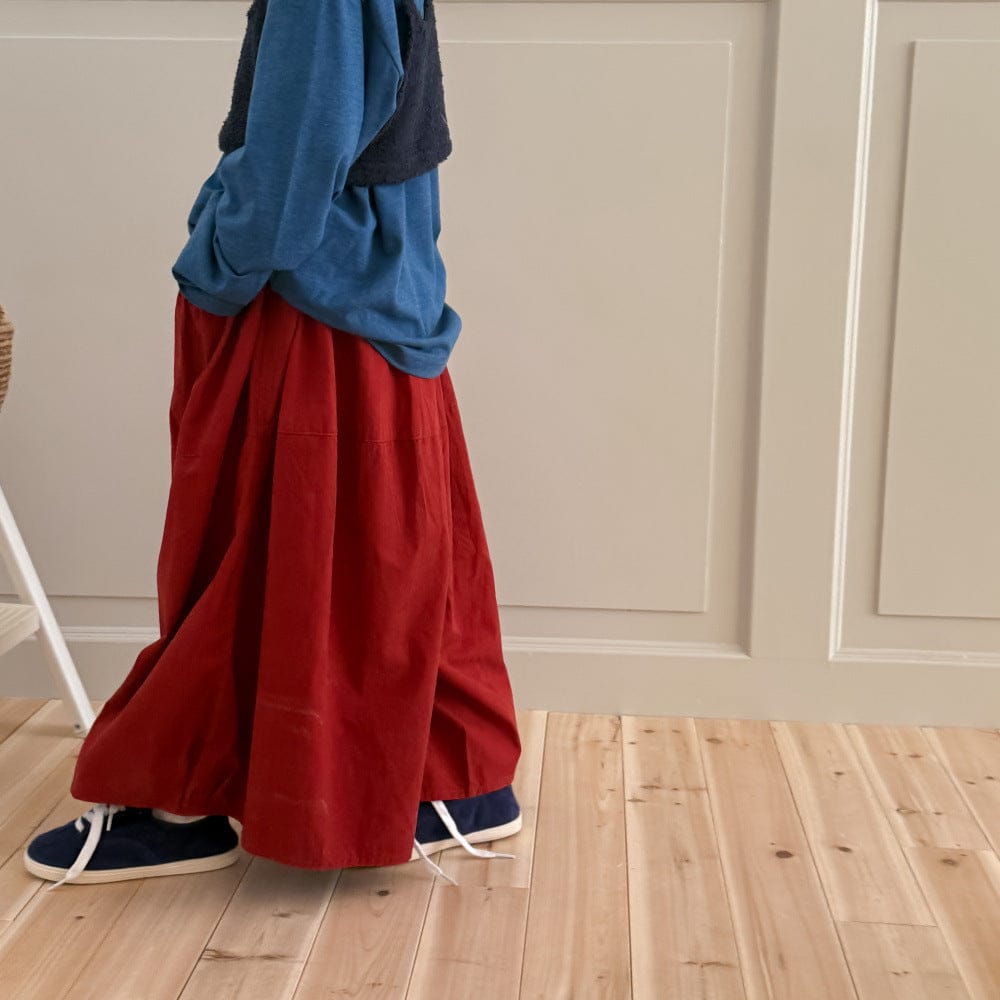 ロングパンツ・スウェットパンツ ゆったりワイドレッグパンツ 無地カジュアルロングパンツ【mh0010780】