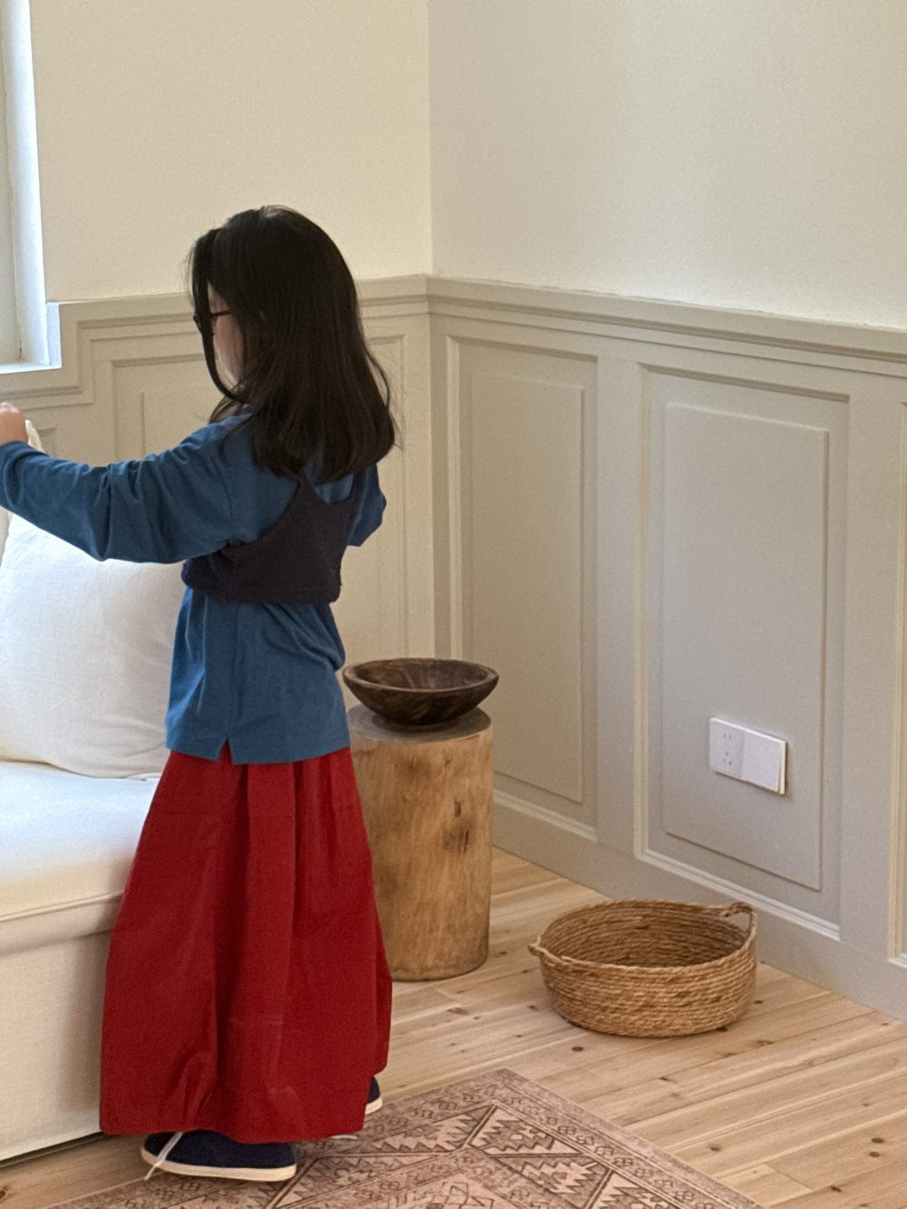 ロングパンツ・スウェットパンツ ゆったりワイドレッグパンツ 無地カジュアルロングパンツ【mh0010780】