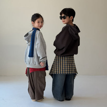 トレーナー・フーディ イラストプリントルーズフーディーパーカー【mh0010951】