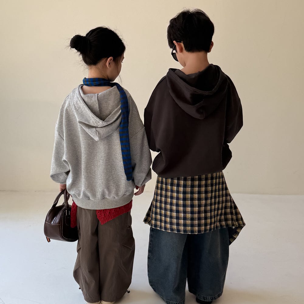 トレーナー・フーディ イラストプリントルーズフーディーパーカー【mh0010951】