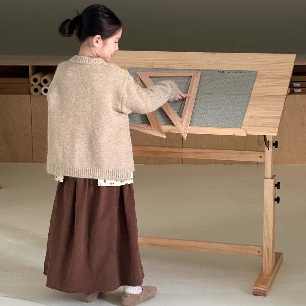 カーディガン・パーカー 花柄刺繍ケーブル編みニットカーディガン キッズセーター【mh0010959】