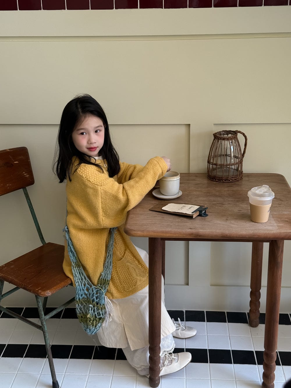 カーディガン・パーカー ケーブル編みニットカーディガン キッズセーター【mh0010960】