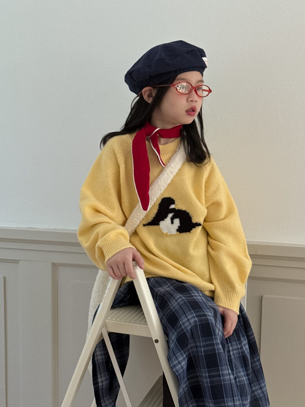 ニット・セーター アニマルモチーフニットセーター キッズプルオーバー【mh0010967】