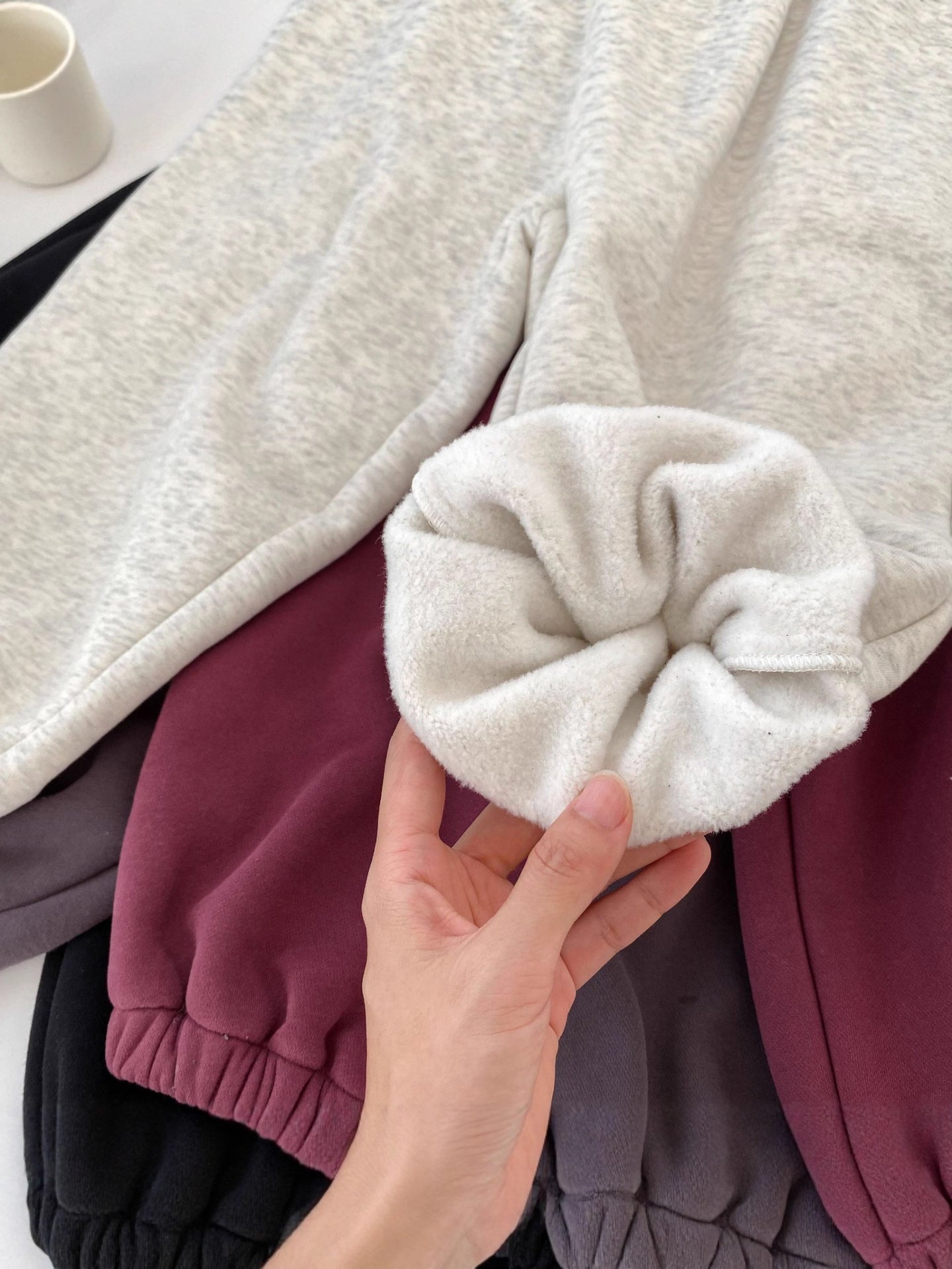 ロングパンツ・スウェットパンツ 裏起毛スウェットパンツ 厚手 ゆったり ジョガーパンツ【mh0011652】