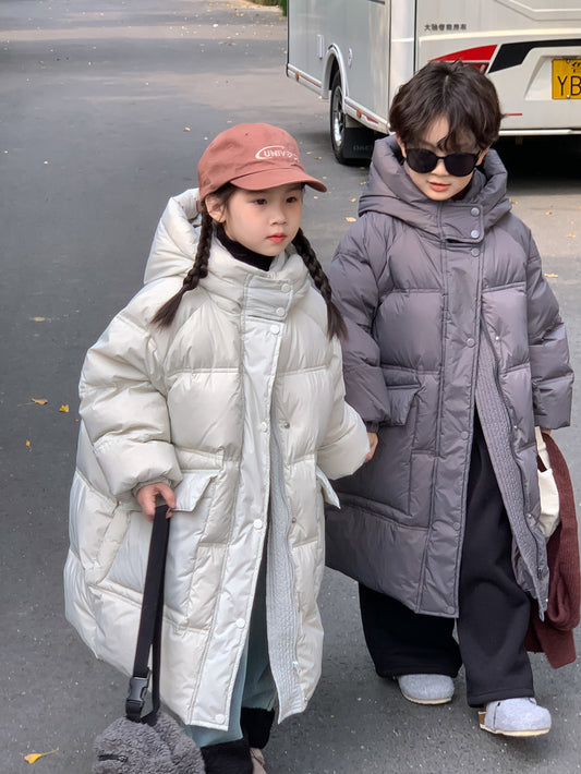 ロングコート ダウンジャケット ロングコート フーディベンチコート【mh0011653】