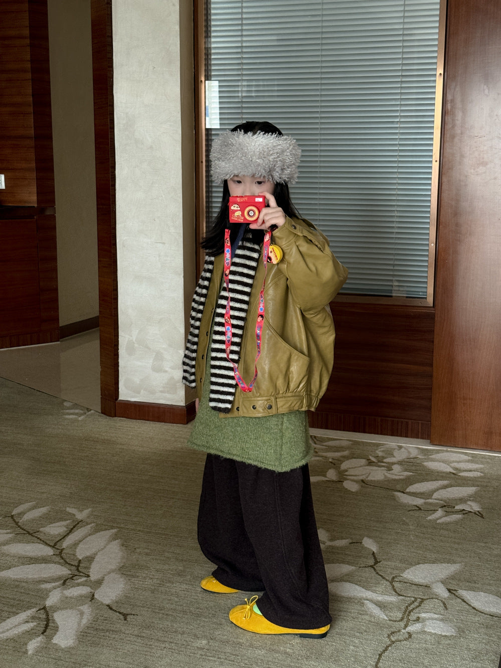 ショートコート・ジャケット・ジャンパー フェイクレザージャケット キッズ  厚手 ラペル モード ライダース【mh0011668】