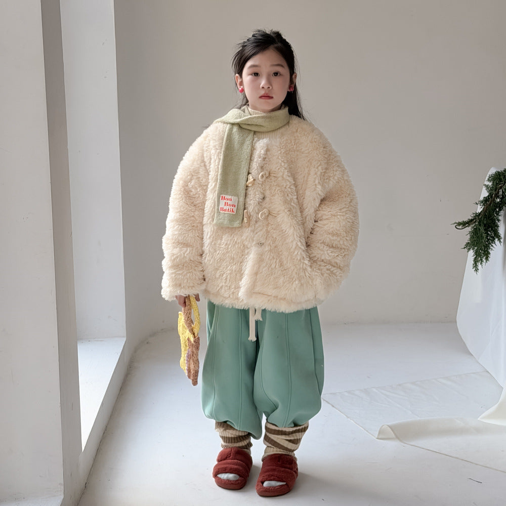 ショートコート・ジャケット・ジャンパー フリースダッフルジャケット ファーフリース トグルボタン アウター【mh0011865】