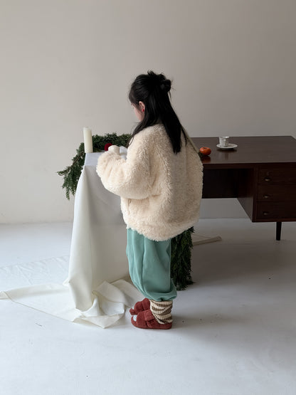 ショートコート・ジャケット・ジャンパー フリースダッフルジャケット ファーフリース トグルボタン アウター【mh0011865】