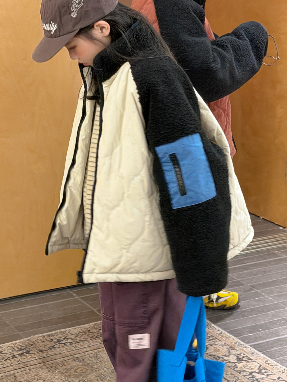 ショートコート・ジャケット・ジャンパー キルティングジャケット パッチワーク キルトコート【mh0011870】