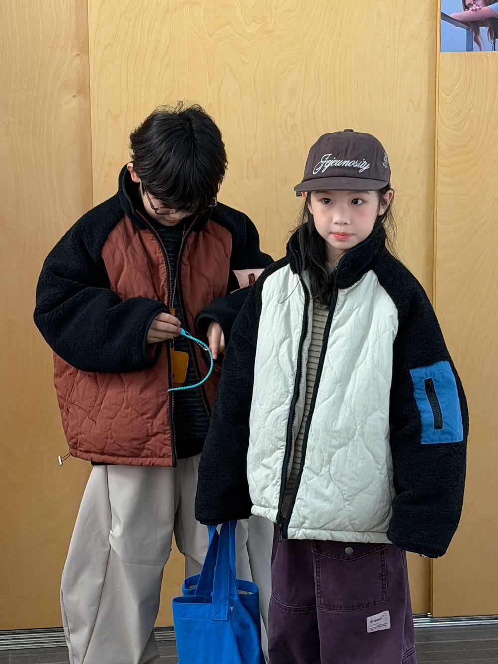 ショートコート・ジャケット・ジャンパー キルティングジャケット パッチワーク キルトコート【mh0011870】