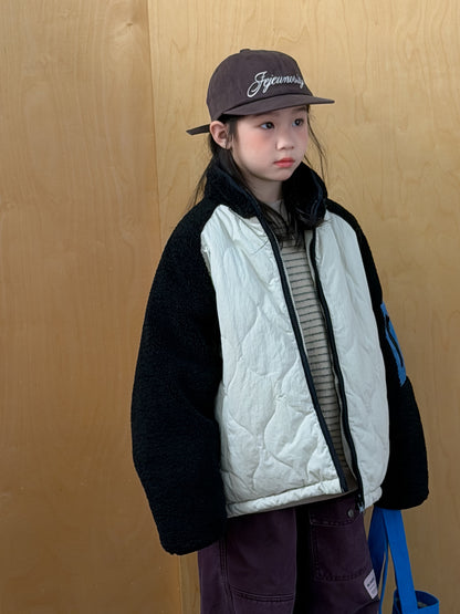 ショートコート・ジャケット・ジャンパー キルティングジャケット パッチワーク キルトコート【mh0011870】