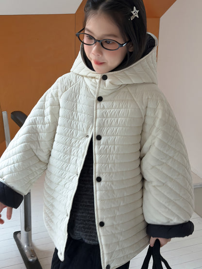 ショートコート・ジャケット・ジャンパー キルティングフーディコート キルトジャケット アウター【mh0011874】